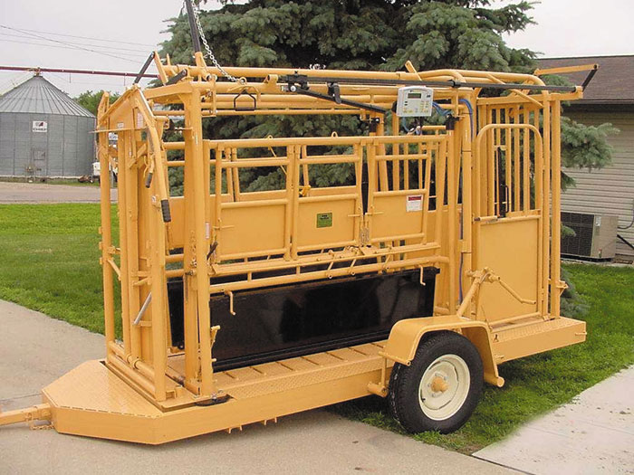 Portable Squeeze Chute